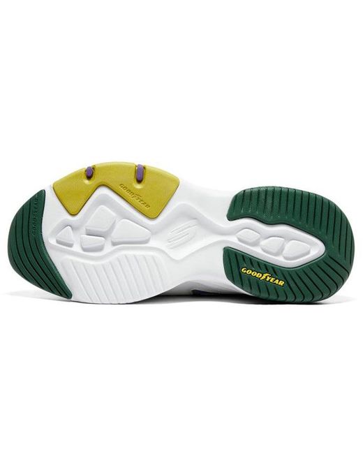 Skechers White D'Lites 4.0 for men