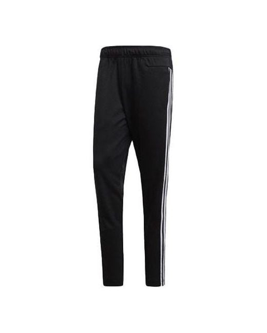 Adidas Black Sports Casual Knit Long Pants for men