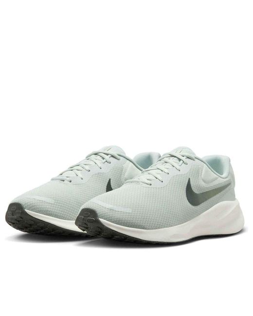 Nike White Revolution 7 Wide 'Light' for men