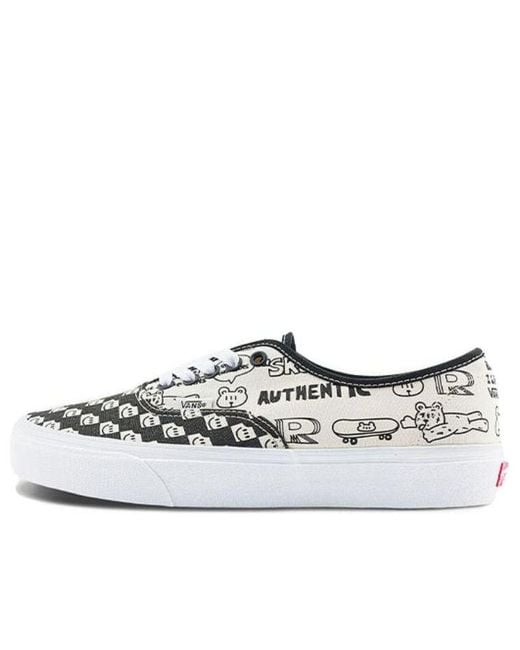 Vans White Authentic X Otw Nuttsh for men
