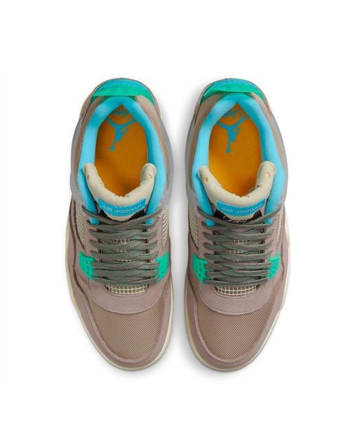 Nike Blue 4 Retro X Union La 'Taupe Haze' for men