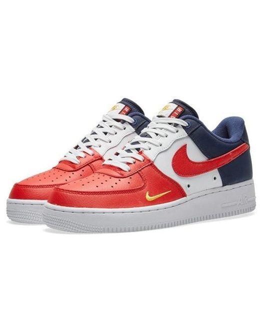 Nike Blue Air Force 1 Low '07 Lv8 '4Th Of July' for men