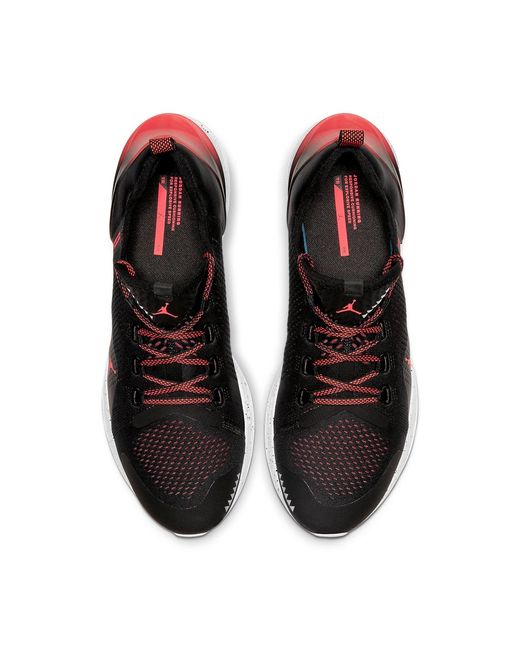 Nike Black React Havoc 'Bright Cimson' for men