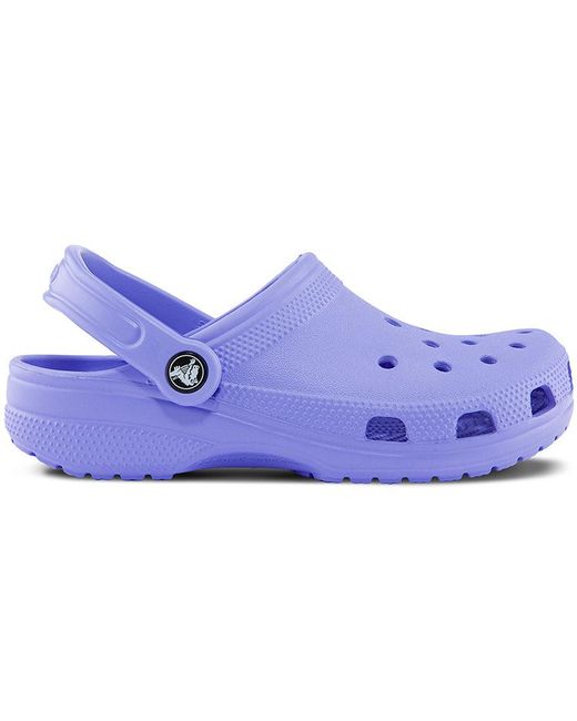 CROCSTM Purple Classic Clog Beach Crystal Sandals