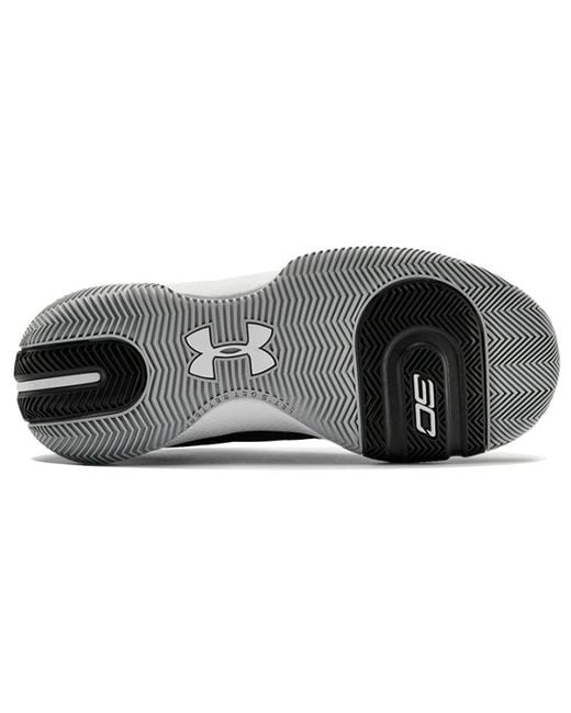 Under Armour Black Sc 3Zer0 Iv Low-Top for men