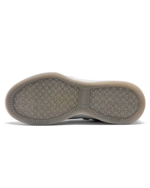 PUMA Gray Clyde Court 'Roses' for men