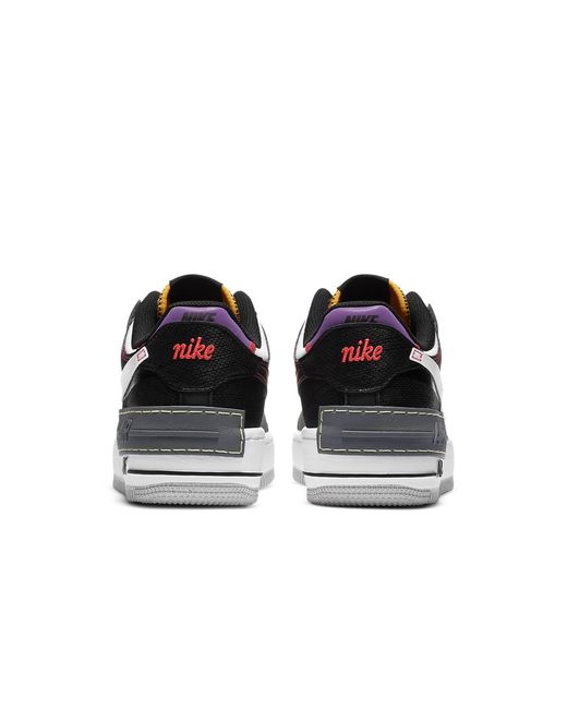 Nike Black (Wmns) Air Force 1 Shadow 'Spiral Sage'