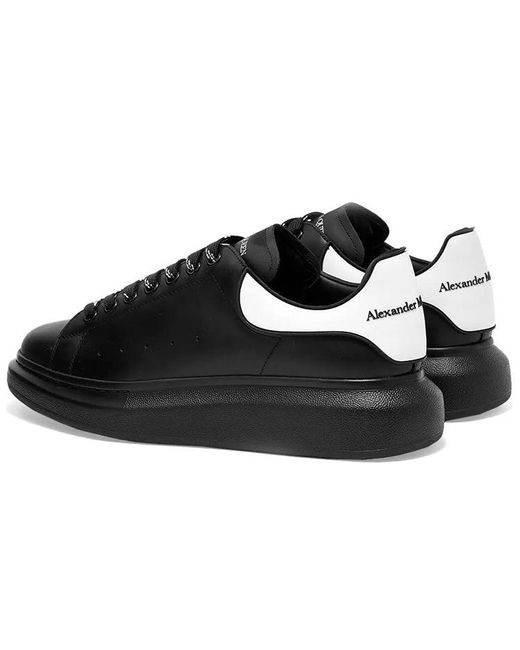 McQueen Black Oversized Sneaker for men