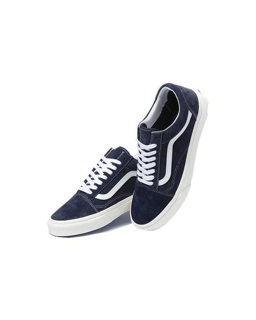 Vans Blue Old Skool 'Pig Suede for men