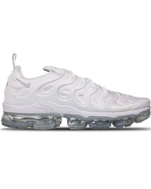 Nike White Air Vapormax Plus Platinum' for men