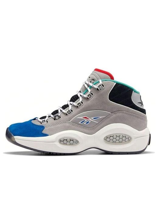 Reebok Blue Question Mid 'Draft Night' for men