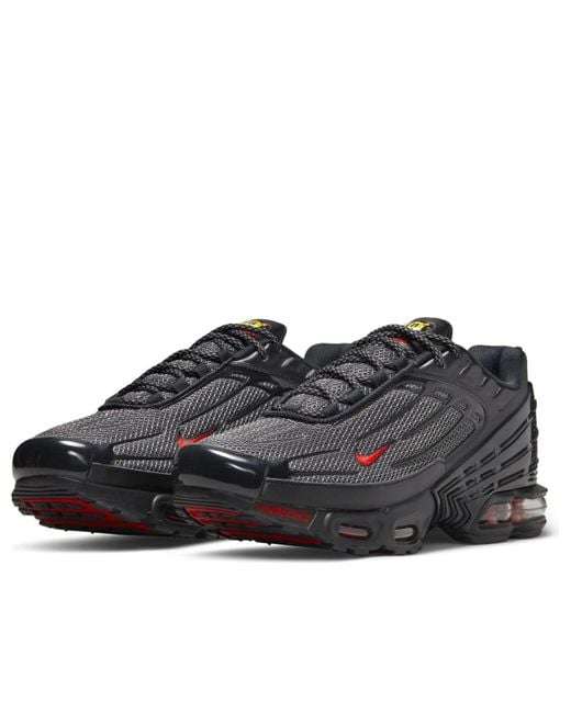 Nike Black Air Max Plus 3 'Bred' for men