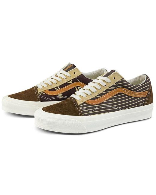 Vans Brown Og Old Skool Lx for men