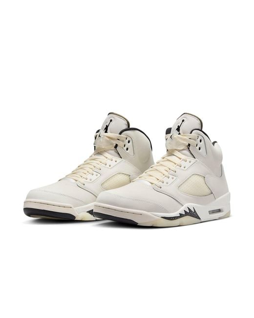 Nike White 5 Retro Se 'Sail' for men