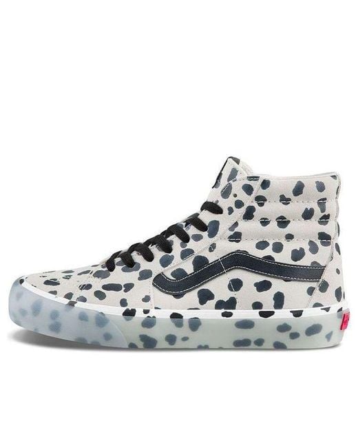 Vans Blue Sk8-Hi Vault Lx 'Dalmatian' for men