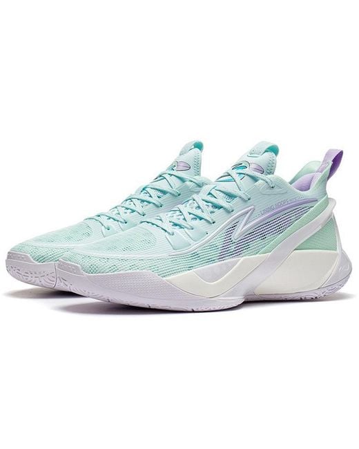 Li-ning Blue Sonic 10 V2 Low 'Mint' for men