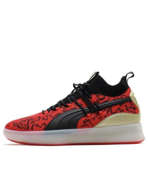 PUMA Clyde Court 'london Calling' in Red for Men | Lyst