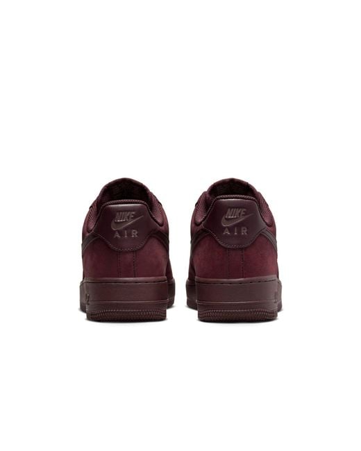 Nike Brown Air Force 1 '07 Low Crush' for men