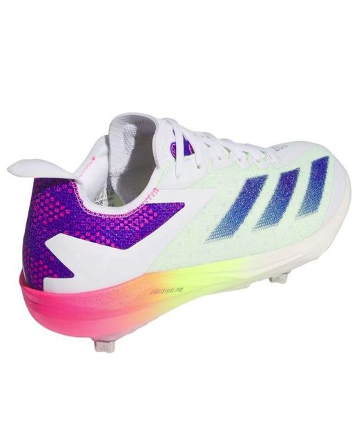 Adidas Blue Adizero Electric+ Warp Speed 'Cloud Lucid Lucid' for men
