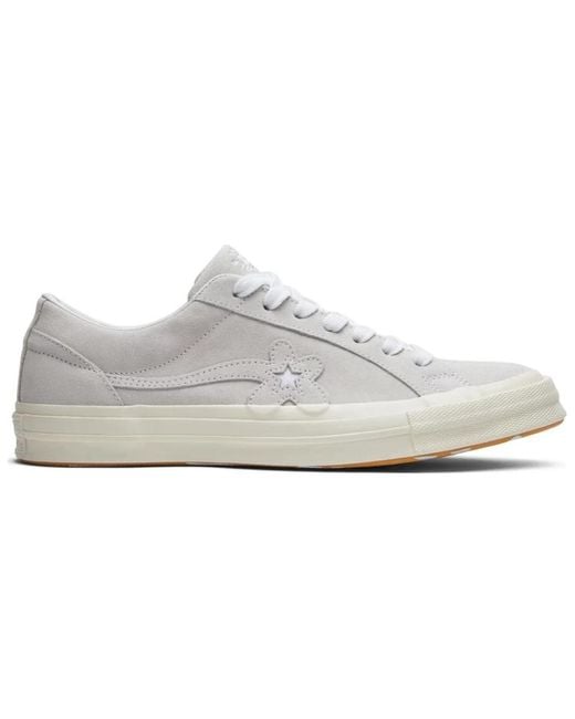Converse White Golf Le Fleur X One Star Ox 'Mono' for men