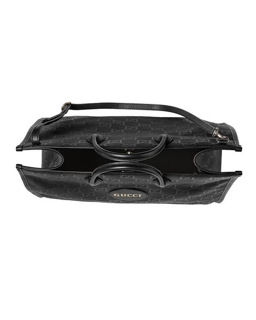 Gucci Black Off The Grid Otg Environmental Friendly Series Logo Large Capacity for men