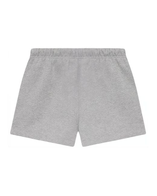 Fear Of God Gray Running Short 'Light Heather' for men