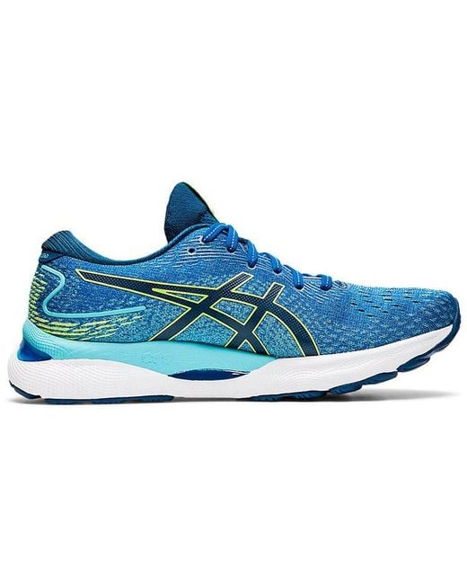 Asics Blue Gel-nimbus 24 Running Shoes - D/medium Width for men