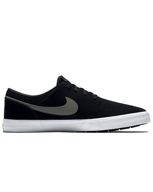 Nike Black Portmore 2 Sb Solar for men