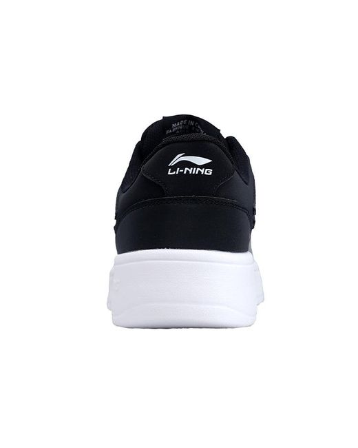 Li-ning Black Casual Sneakers Low for men