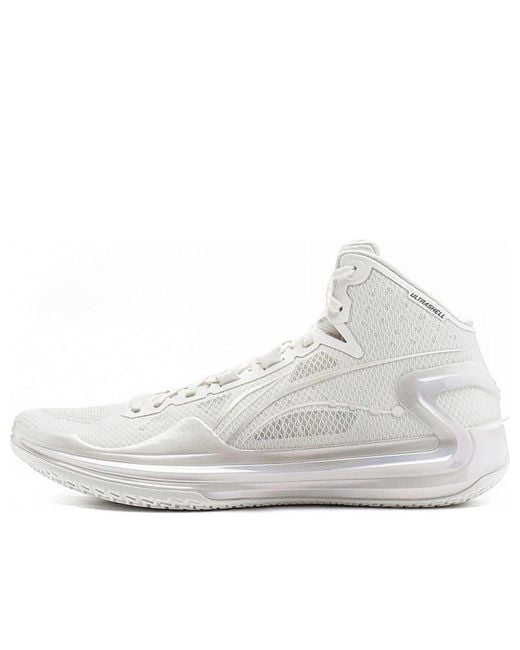 Li-ning White Liren 4 High 'Pearl' for men