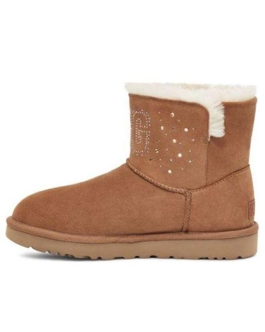 Ugg Brown (Wmns) Classic Gem Mini
