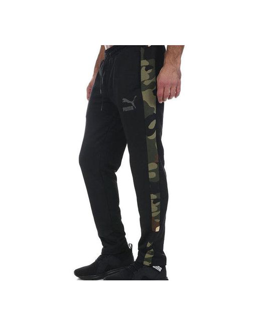 PUMA Black Wild Pack T7 Poly Pant for men