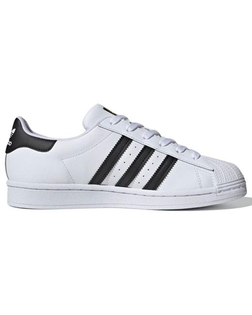 Adidas White Adidas Womens Superstar Sneaker