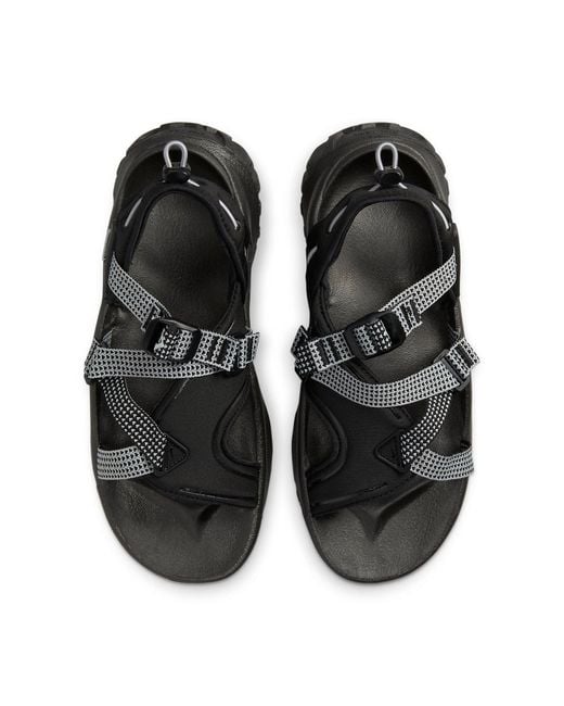 Nike Black (Wmns) Oneonta Sandal Wolf'