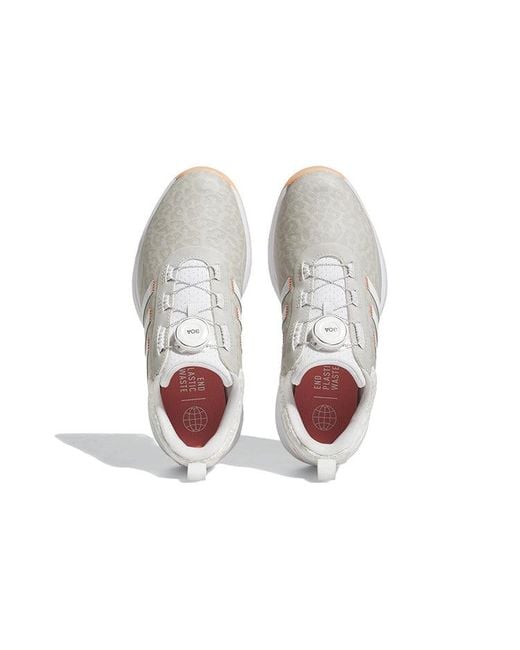 Adidas White (Wmns) S2G Boa Spiked Golf Shoes 'Cloud Coral Fusion'