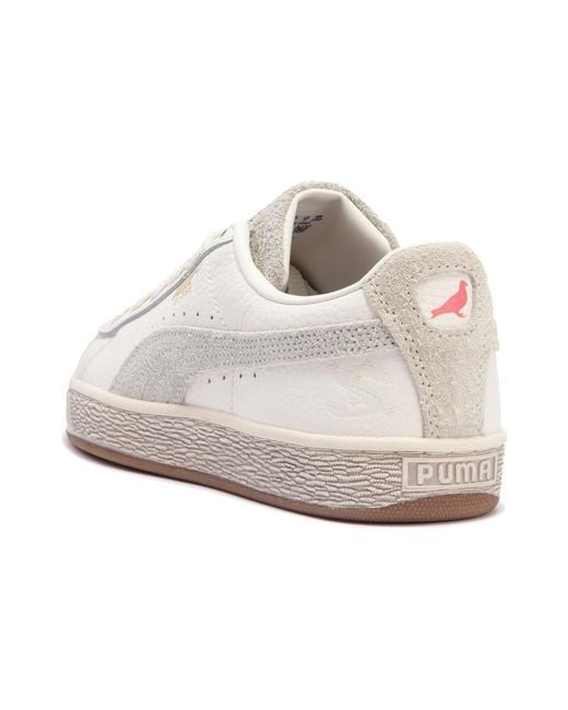 PUMA White X Staple Suede