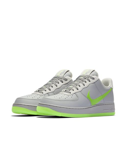Nike Blue Air Force 1 Low 'Volt Swoosh' for men