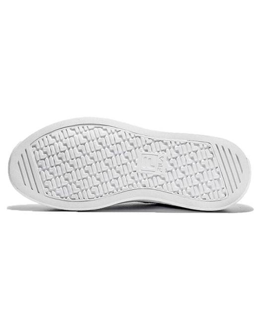 Fila White Court Plumpy Low Top Board Shoes