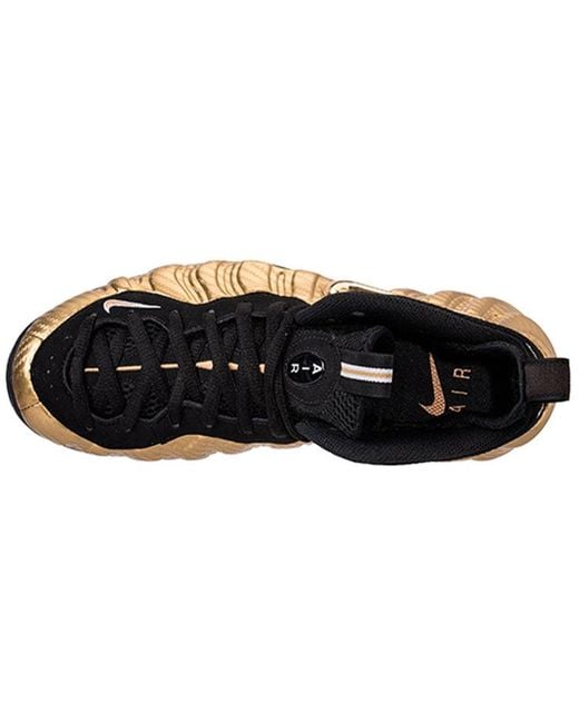 Nike Black Air Foamposite Pro 'Metallic' for men