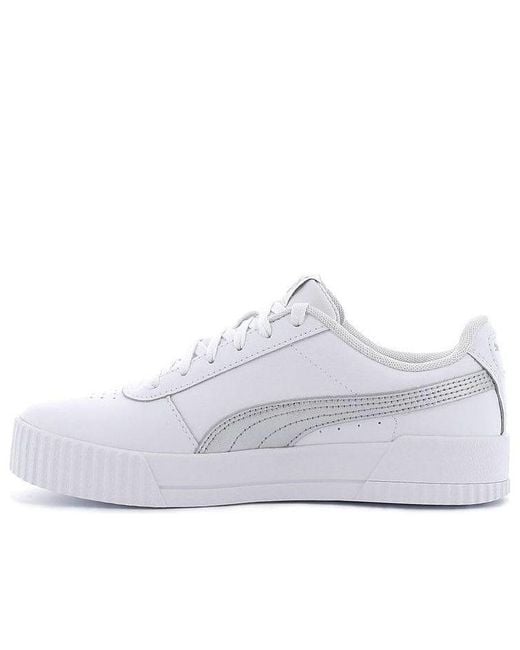 PUMA White (Wmns) Carina Leather