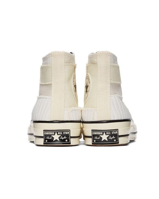 Converse White Chuck 70 Hi 'Mono Patchwork for men