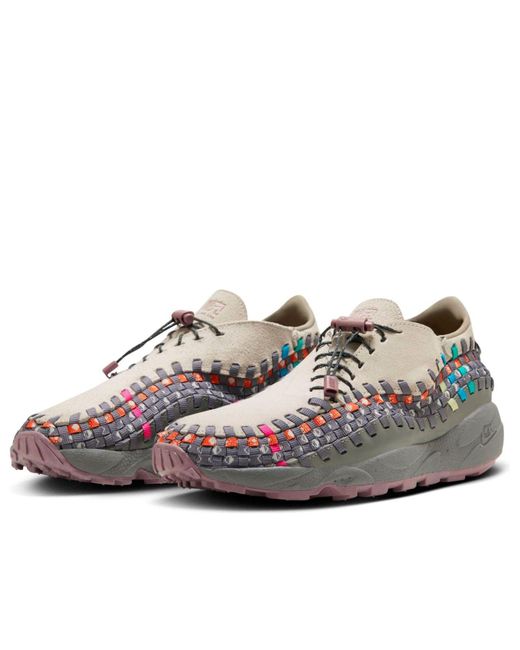 Nike Gray (Wmns) Air Footscape Woven 'Light Orewood Mauve'