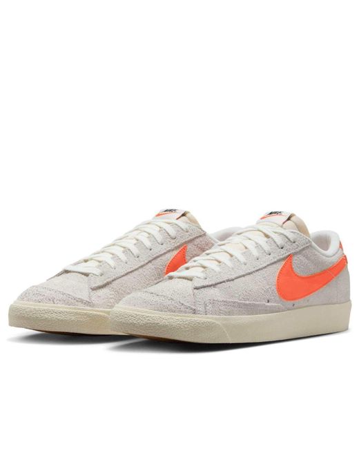 Nike White Blazer Low '77 Premium 'Summit Safety' for men