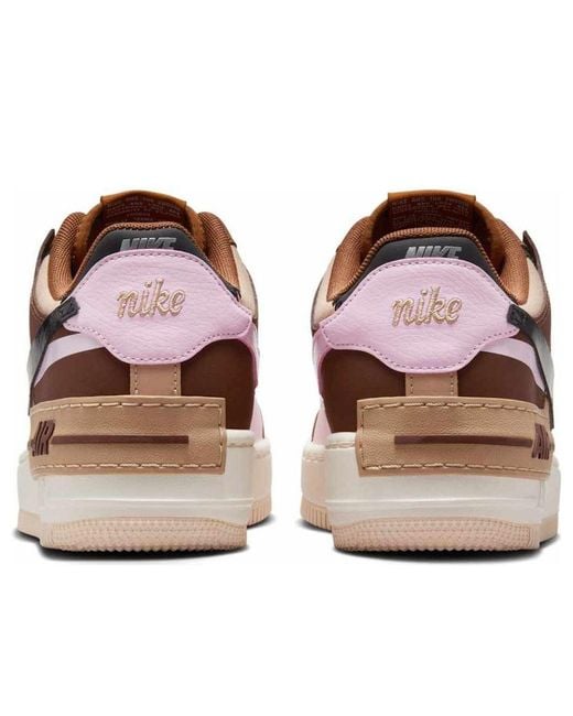 air force 1 shadow brown