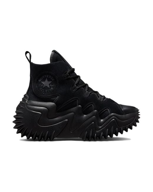Converse Black Run Star Motion Hi-top Cx Platform Sneakers for men