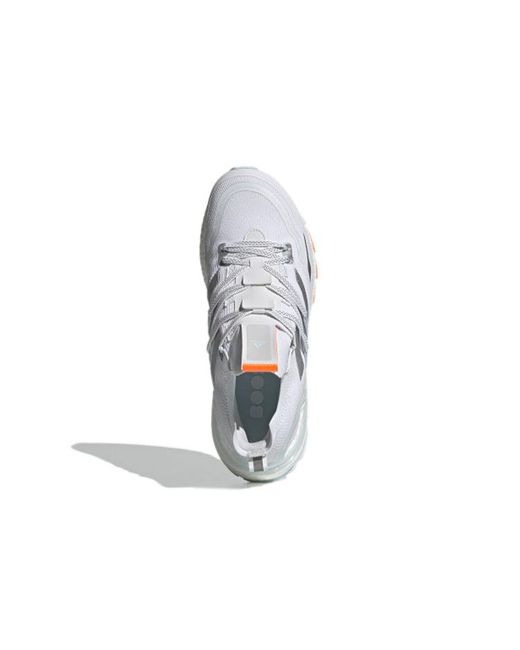 Adidas White Ultraboost 20 Explorer Metallic' for men