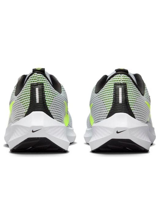 Nike Gray Pegasus 40 Road Running Shoes for men