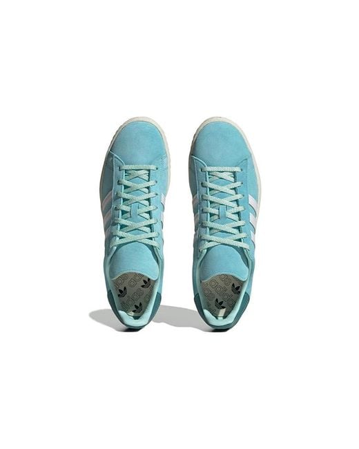 Adidas Blue Campus 80S Shoes 'Light Aqua' for men