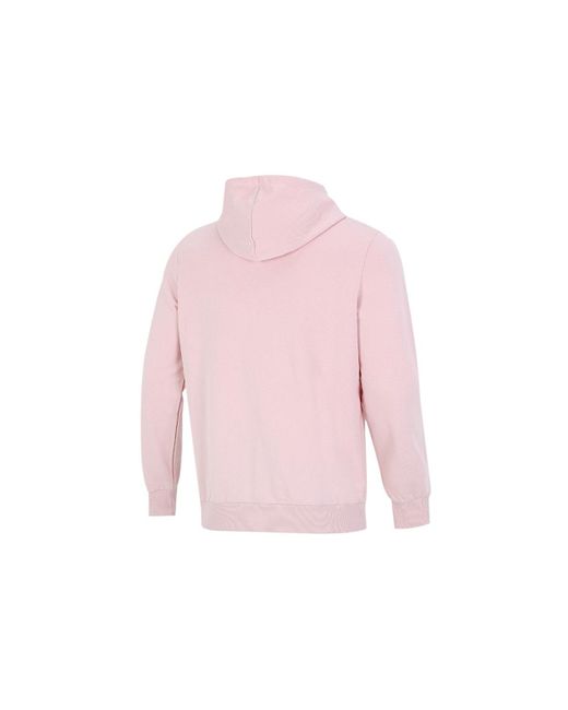 PUMA Pink Classics Logo Printing Pullover Sports for men