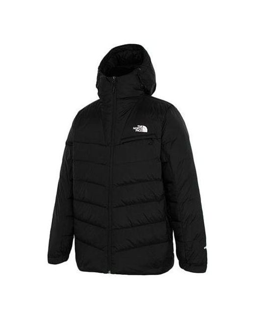 The North Face Black Retro Nuptse Jacket 550 for men